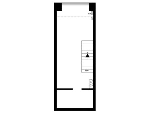 武汉海伦小镇地中海风格loft89平三居室loft原始框架图