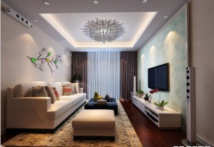 武汉泰和新城104平三居室现代简约风格装修