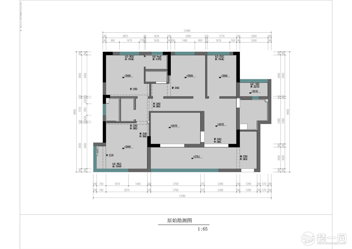 清江山水105平现代轻奢风格