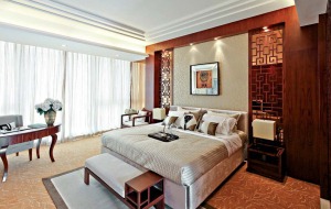 中式风格复式装修案例卧室