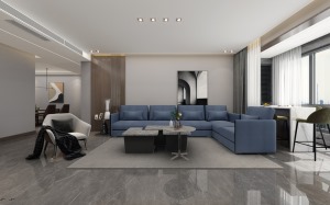 未央湖公寓150㎡現代風格，精致典雅的設計