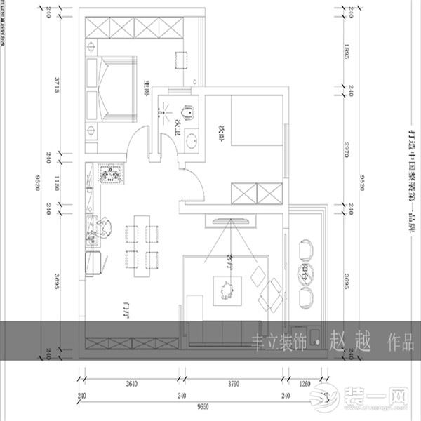 贵阳丰立装饰-南湖郡现代简约风格装修案例