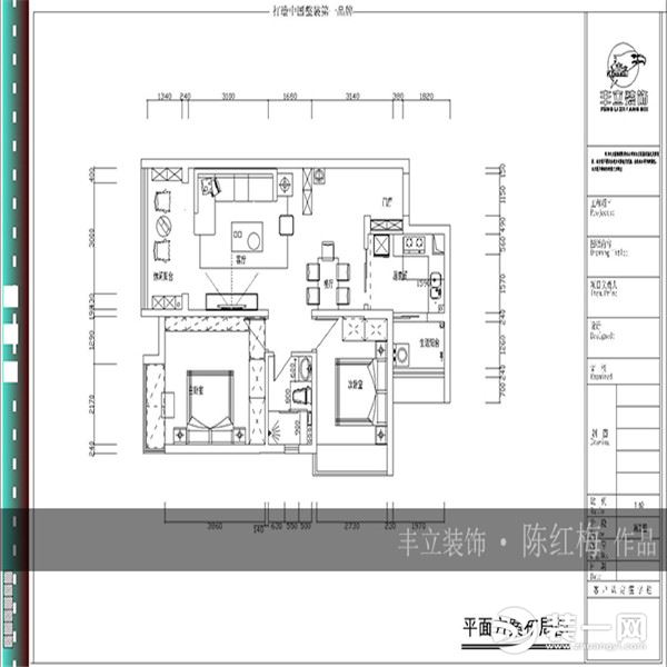 贵阳丰立装饰-中天会展城现代简约风格装修案例