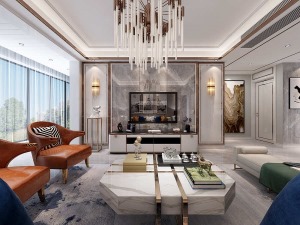 御锦城120平米现代风格，洁净空间+朴素设计，清新又舒适