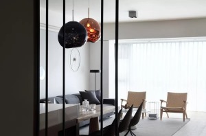 【合肥紅點裝飾】綠怡居123平米三居室現代簡約風格效果圖
