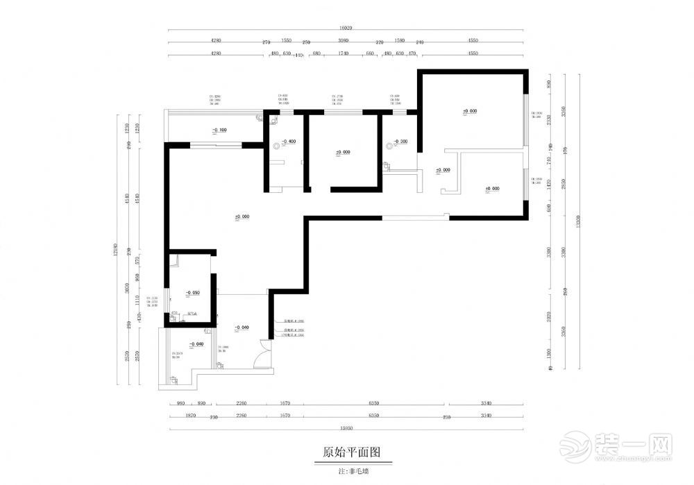 原始平面图