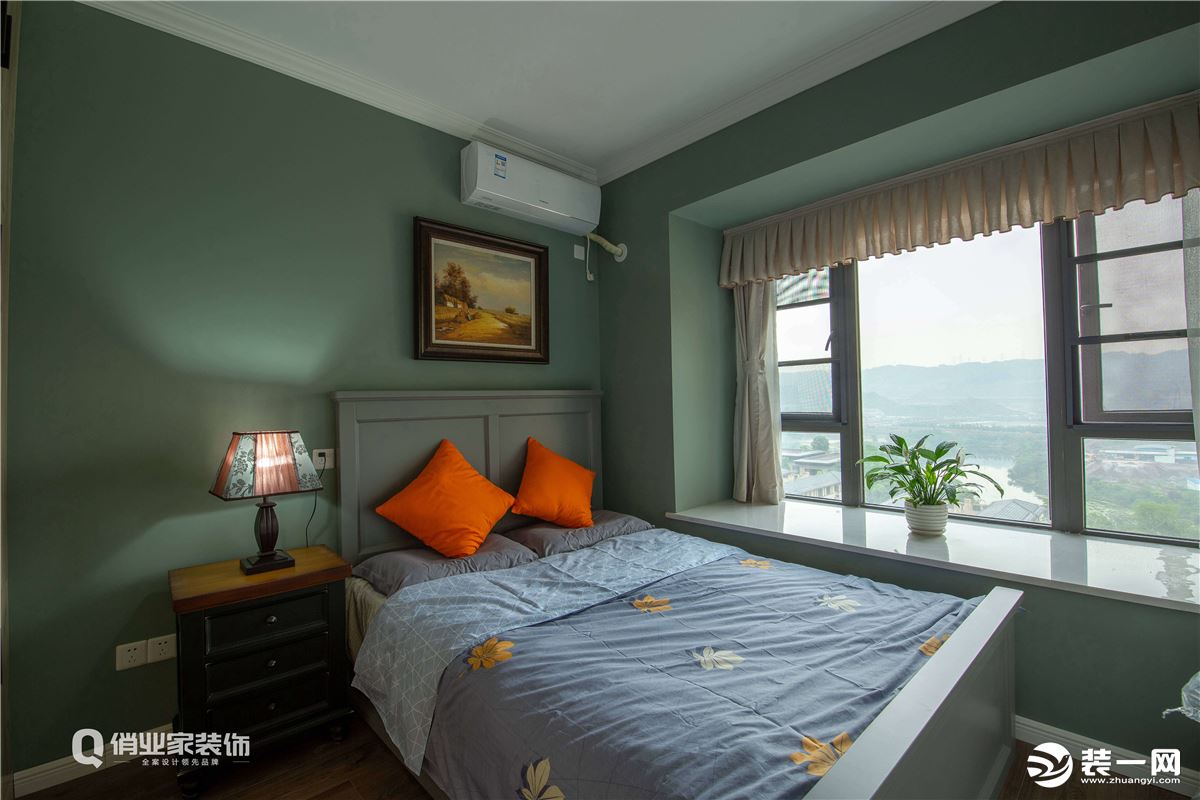 【俏业家】富力湾 90平三居室 现代混搭风格卧室实景案例