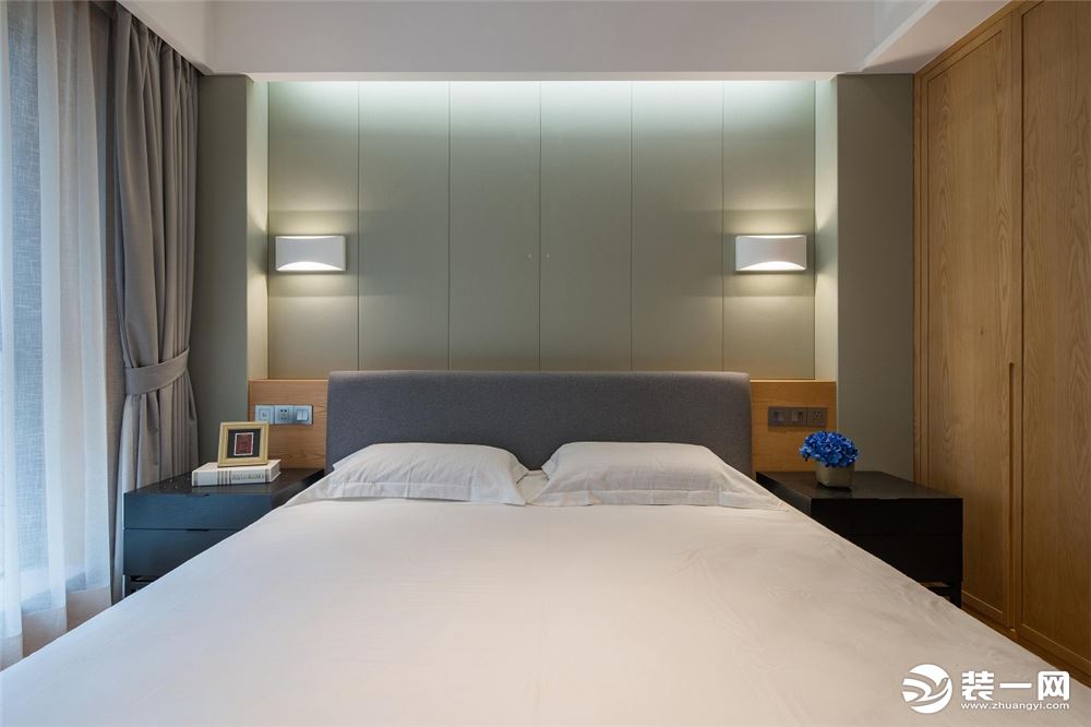 【保利城】130平米三居室新中式风格--卧室