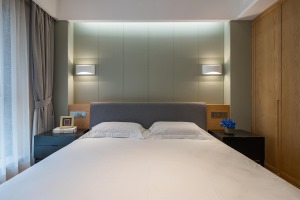 【保利城】130平米三居室新中式风格--卧室