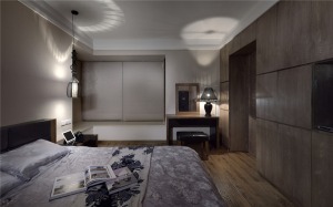 现代中式风格四居室卧室