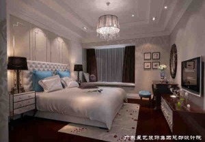 广州白云尚城156平米四居室欧式风格主卧室