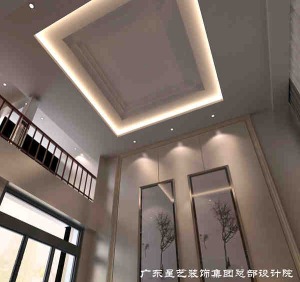 广州保利林语别墅225平米中式风格案例图