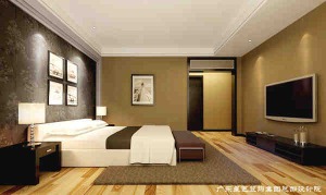 广州保利林语别墅225平米中式风格卧室