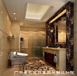 广州博雅首府337平米别墅欧式风格次卫生间