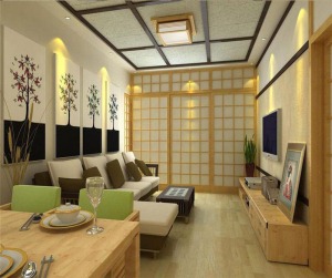 日式客厅沙发