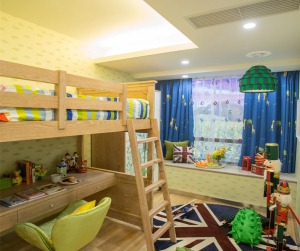 蘇州太陽城緣邑130平三居室現代簡約兒童房