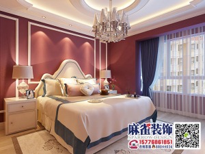哈尔滨翠湖天地120平米三居室新古典风格卧室
