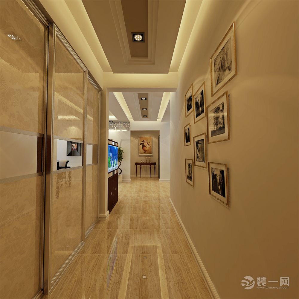 哈尔滨恒大御峰86平米两居室简约风格走廊