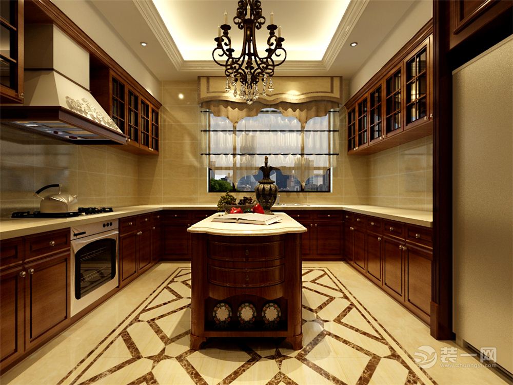 哈尔滨锦绣理想家园220平米别墅欧式风格厨房