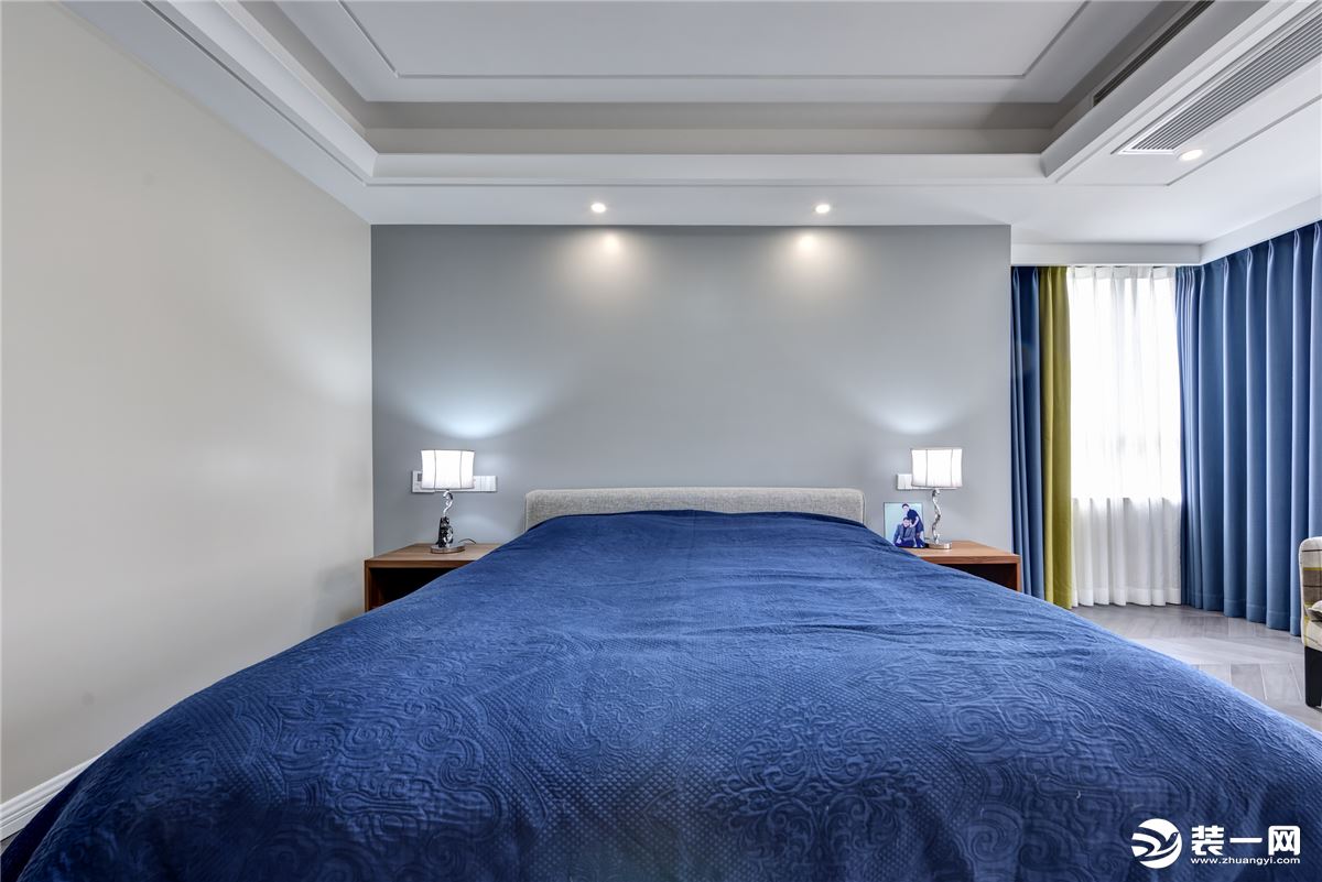 卧室【宁波东易日盛装饰】橡树湾 209平方米 现代风格装修实景照