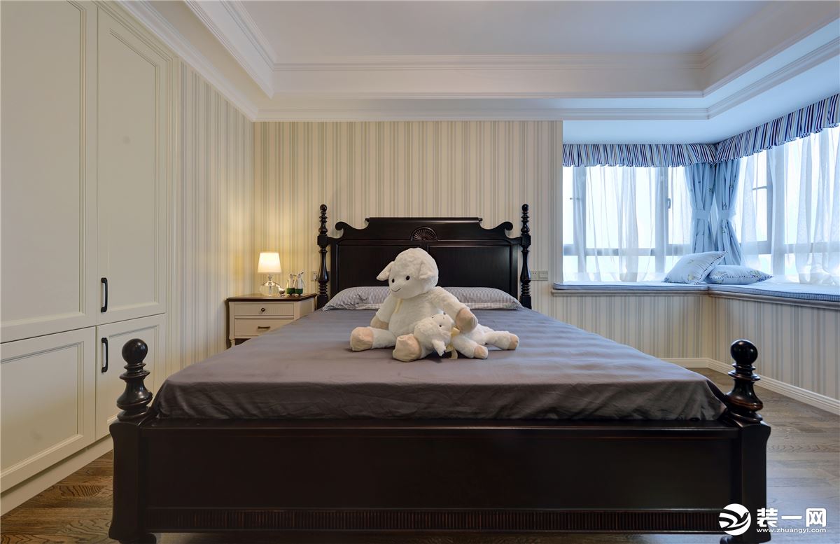 卧室【宁波东易日盛装饰】东方威尼斯 168平方米 美式风格装修实景照