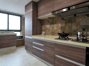 厨房新中式客厅效果图