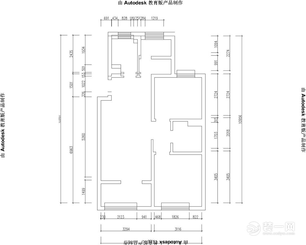 保利茉莉公馆88平  现代简约风格-原始图