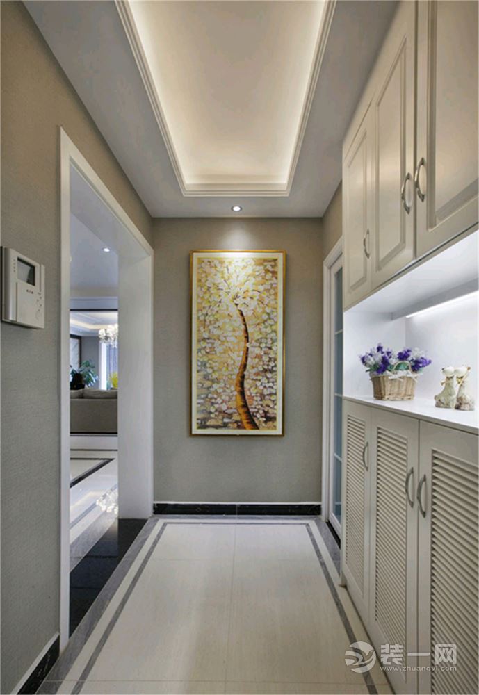  重庆居之家装饰 | 110m²现代风格装修效果图-储物柜