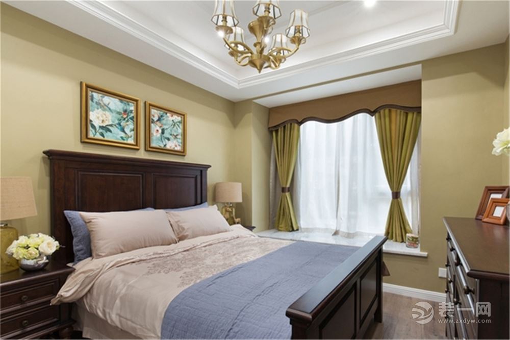 别墅欧式古典风格装修效果图 -卧室