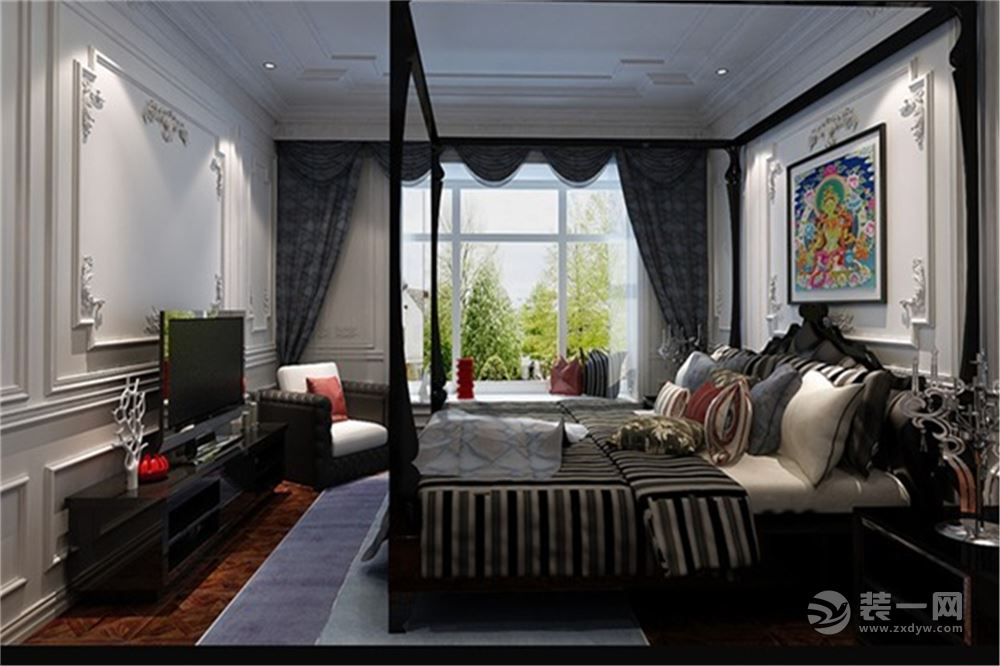 重庆居之家装饰 |130㎡欧式古典风格-卧室