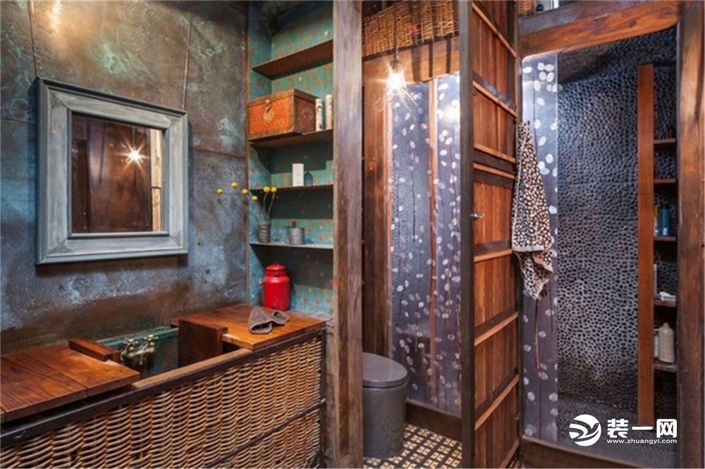 居之家装饰  十里南山160㎡  工业个性 —卫浴间