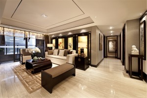 重庆居之家装饰 | 160m²新中式风格装修效果图