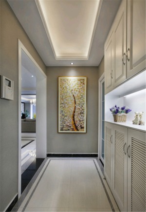  重庆居之家装饰 | 110m2现代风格装修效果图-储物柜