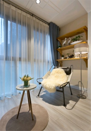  重庆居之家装饰 | 110m2现代风格装修效果图-休闲区