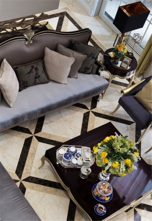 别墅欧式古典风格装修效果图 -沙发