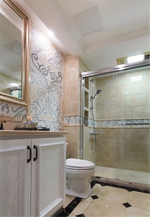 别墅欧式古典风格装修效果图 -卫浴间