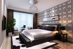 重庆居之家装饰 |85㎡北欧风格-卧室