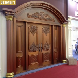 四开铜门 铜门设计 铜门价格 铜门效果图