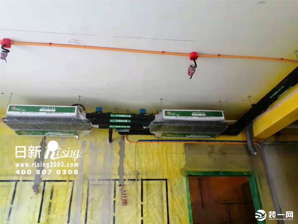 风冷热泵系统：上虞尚御府8-2-#项目空调阶段