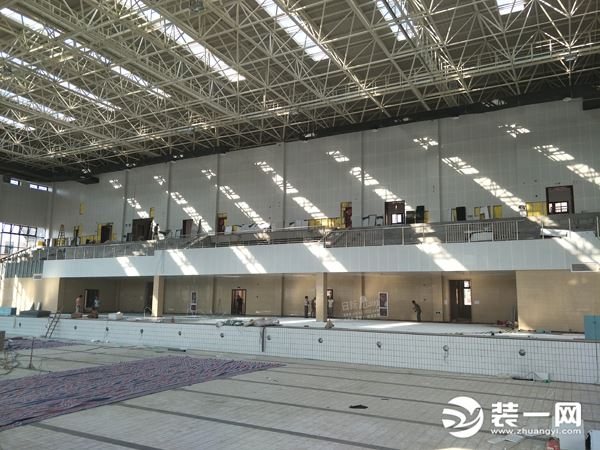 地暖施工案例--东阳花园外国语学校