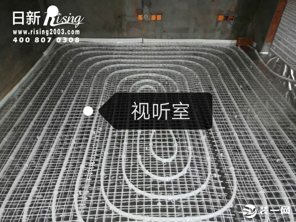 氟系统空调集成项目：九龙山庄吟麓苑4#项目地暖阶段