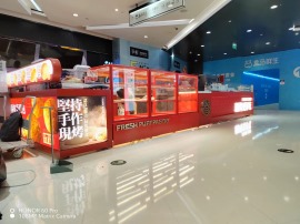 杭州面包展示柜 惠利展柜 专业制作面包展示柜