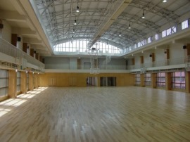郑州运动馆木地板，双层龙骨结构安装价格