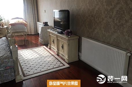 上海明装暖气片安装效果图