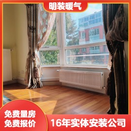 上海两室一厅菲斯曼燃气壁挂炉+意大利雅克菲暖气片安装价格