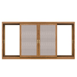 兴发铝业帕克斯顿门窗系统三轨推拉窗