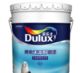 多乐士（Dulux） 通用无添加底漆乳胶漆内墙 油漆涂料 墙面漆底漆A914 18L 哑光白色 白色