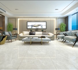 蒙娜丽莎瓷砖现代简约客厅瓷砖800 800浅灰亮光