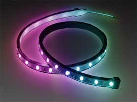 专业生产LED硅胶柔性洗墙灯朗辰DMX512洗墙灯低压灯条