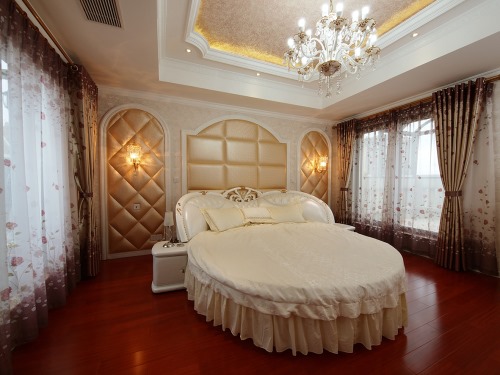 上海保利叶500平美式风格——卧室